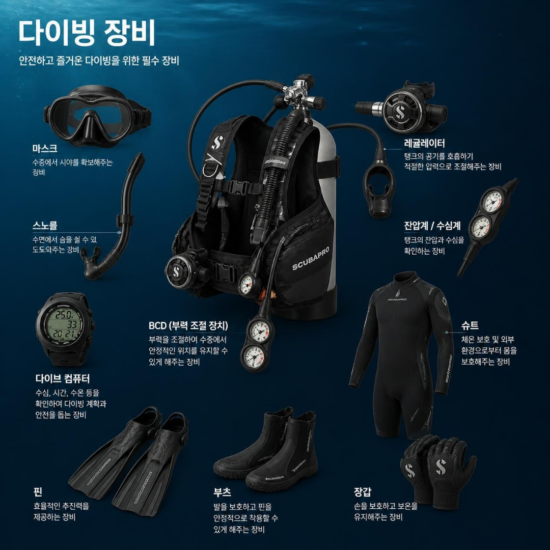 ダイビング器材